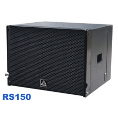 single bass line array speaker