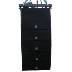 dual 6inch active line array speaker