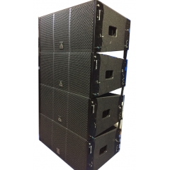 dual 8inch active line array speaker