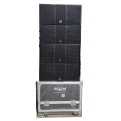 dual 12inch active line array speaker